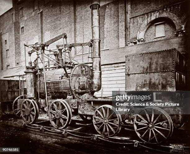 This photograph, taken in 1876, is one of the earliest known photographs of 'Puffing Billy' which, together with its sister locomotive 'Wylam Dilly',...