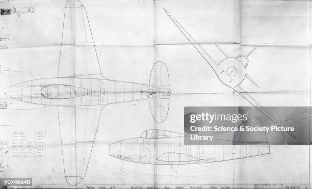 Preliminary drawing. The E28/39 was the first allied jet aircraft. It first flew on 8 May 1941 while on taxiing trials, although the first official...