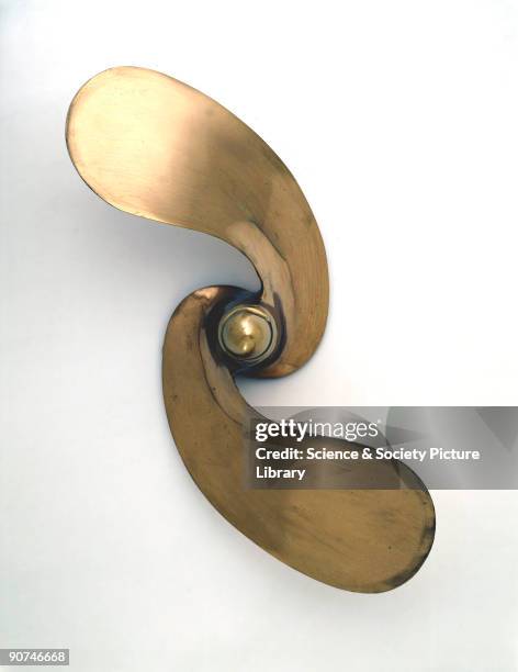 Made by the Ailsa Craig Motor Company, this propeller is primarily for use in light pleasure craft which operate in shallow stretches of water, where...