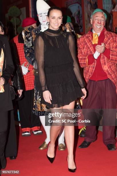 Pauline Ducruet attends the 42nd International Circus Festival in Monte Carlo on January 19, 2018 in Monaco, Monaco.