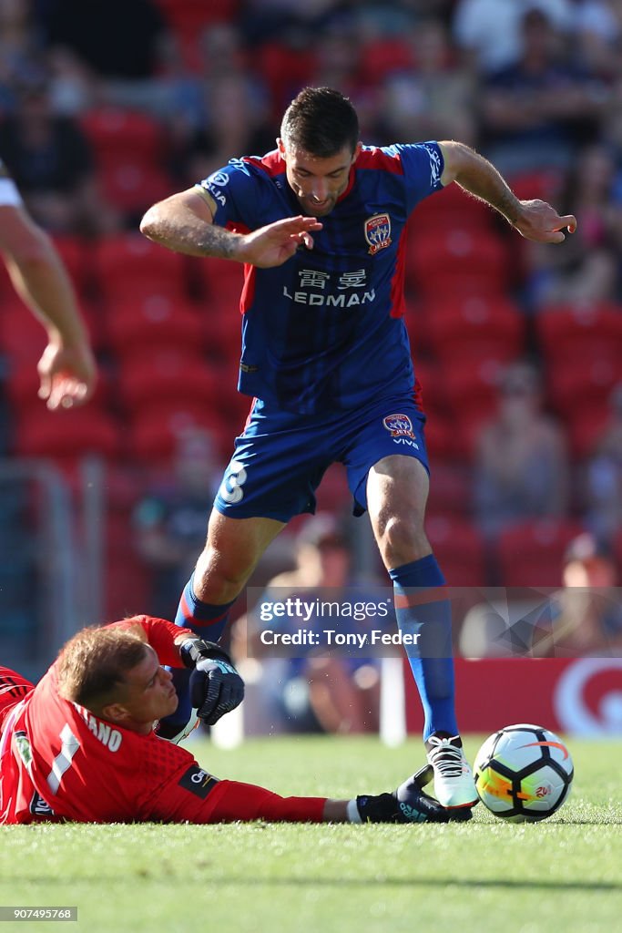 A-League Rd 17 - Newcastle v Wellington