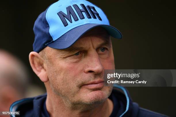 Montpellier , France - 20 January 2018; Montpellier head coach Vern Cotter during the European Rugby Champions Cup Pool 3 Round 6 match between...