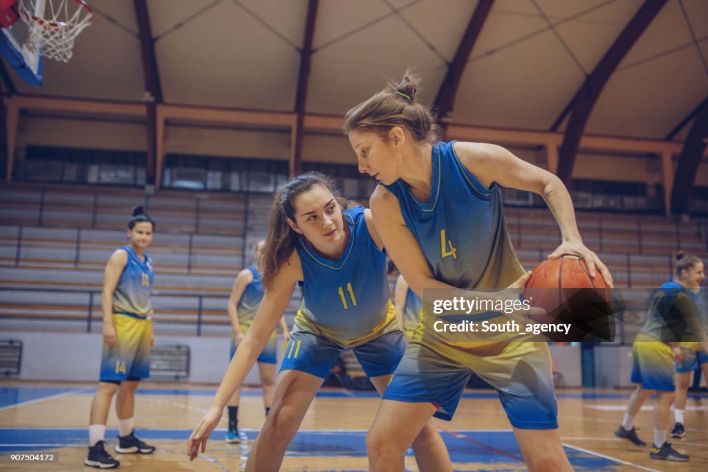 Women basketball game