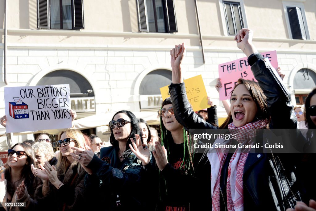 Women's March Rome 2018