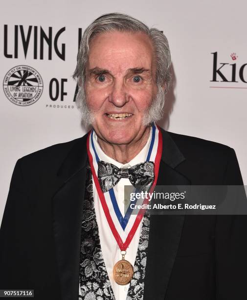 Burt Rutan attends the 15th Annual Living Legends of Aviation Awards at the Beverly Hilton Hotel on January 19, 2018 in Beverly Hills, California.