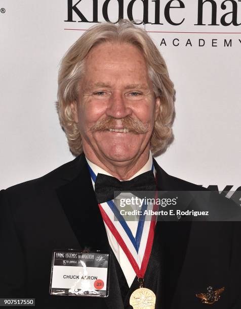 Chuck Aaron attends the 15th Annual Living Legends of Aviation Awards at the Beverly Hilton Hotel on January 19, 2018 in Beverly Hills, California.
