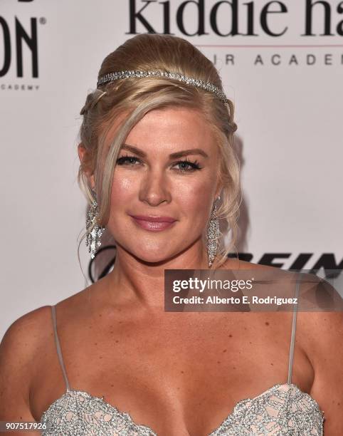 Actress Erin Lear attends the 15th Annual Living Legends of Aviation Awards at the Beverly Hilton Hotel on January 19, 2018 in Beverly Hills,...
