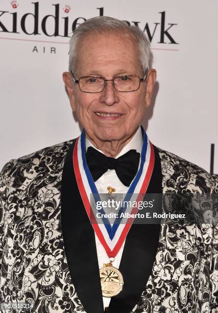 Elling Halvorson attends the 15th Annual Living Legends of Aviation Awards at the Beverly Hilton Hotel on January 19, 2018 in Beverly Hills,...