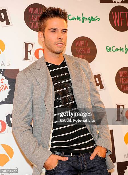 Actor Alex Barahona attends "Fisica o Quimica" 4th season premiere, at Capitol Cinema on September 14, 2009 in Madrid, Spain.