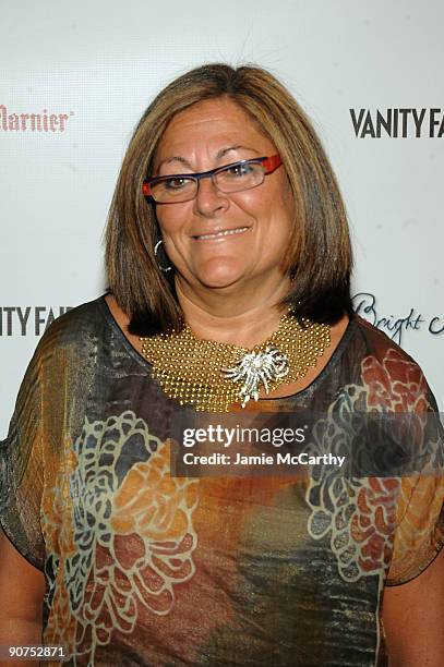 Senior Vice President of IMG Fashion Fern Mallis attends the Premiere of "Bright Star" Presented by Vanity Fair & Apparition at Paris Theatre on...