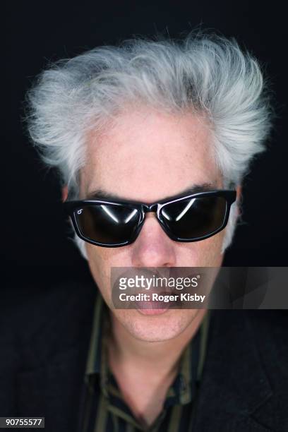 Director Jim Jarmusch poses for a portrait at the ATP New York 2009 festival at the Kutsher's Country Club on September 13, 2009 in Monticello, New...