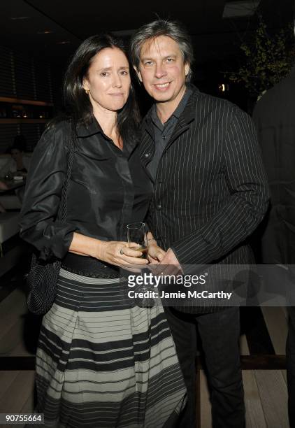 Director Julie Taymor and composer Elliot Goldenthal attend the After Party for the Premiere of "Bright Star" Presented by Vanity Fair & Apparition...