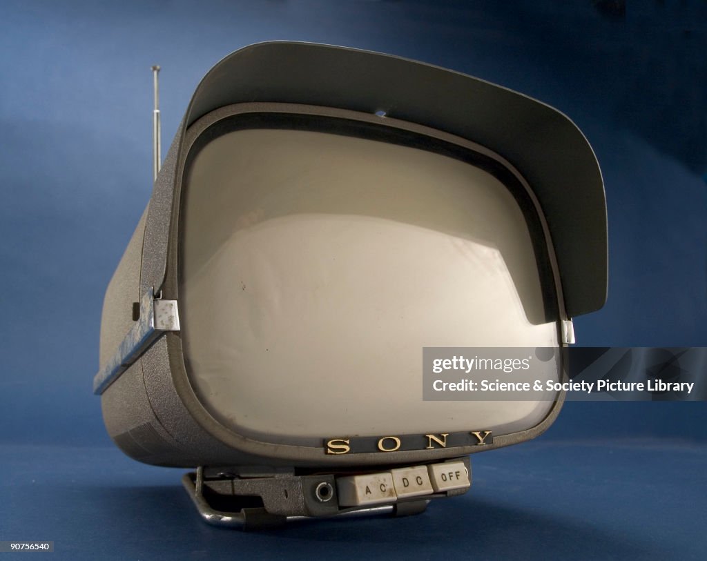 The Sony TV8-301 was the world's first truly portable television ...