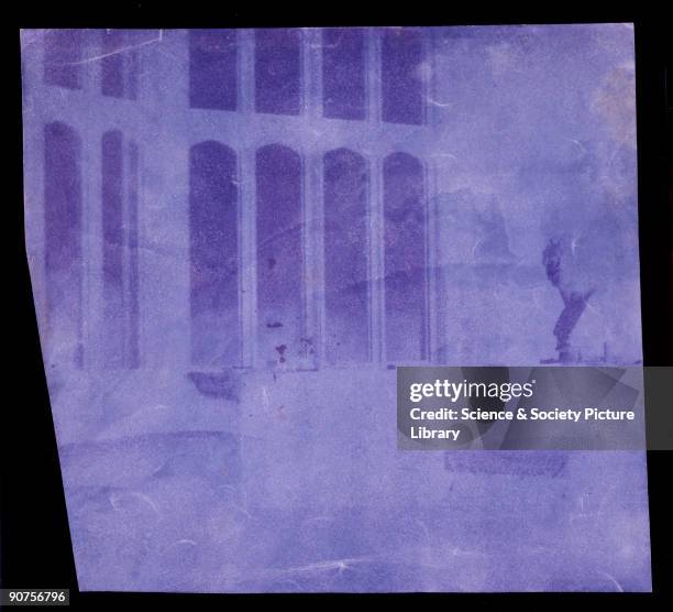 William Henry Fox Talbot invented the negative/positive process for producing photographs between 1835-1839. Any number of prints could be made from...