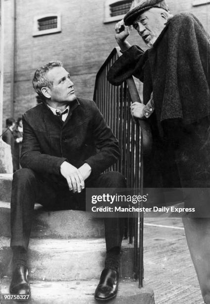 American actor Newman starred in �The Life and Times of Judge Roy Bean�, directed by fellow American Huston in 1972.