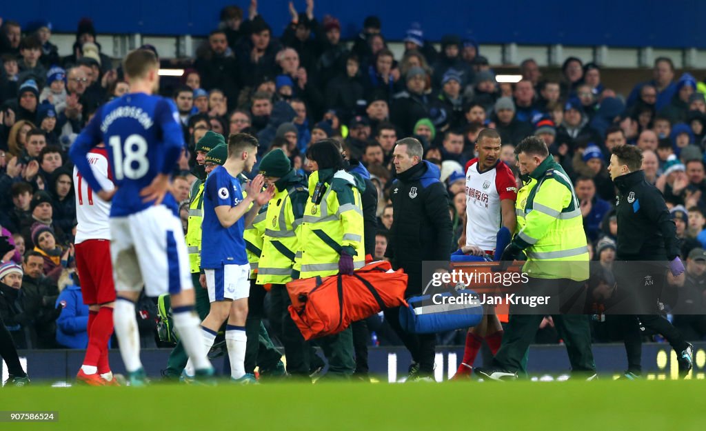 Everton v West Bromwich Albion - Premier League