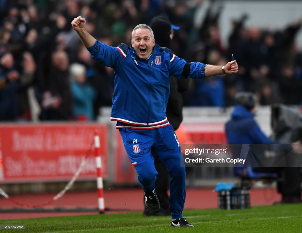 Stoke City v Huddersfield Town - Premier League