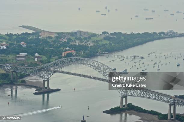 Bridge of the Americas. Panama.