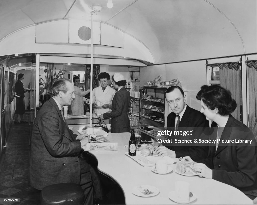 BR standard buffett car, 1954.