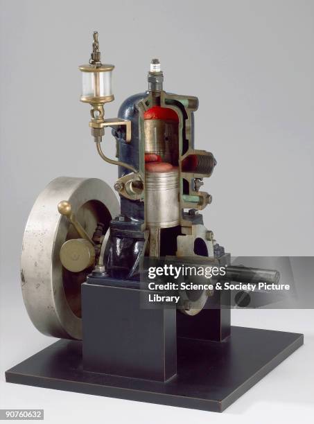 First Split Single Engine 347 Single Cylinder Engines Stock Photos, High-Res Pictures, and Images ...