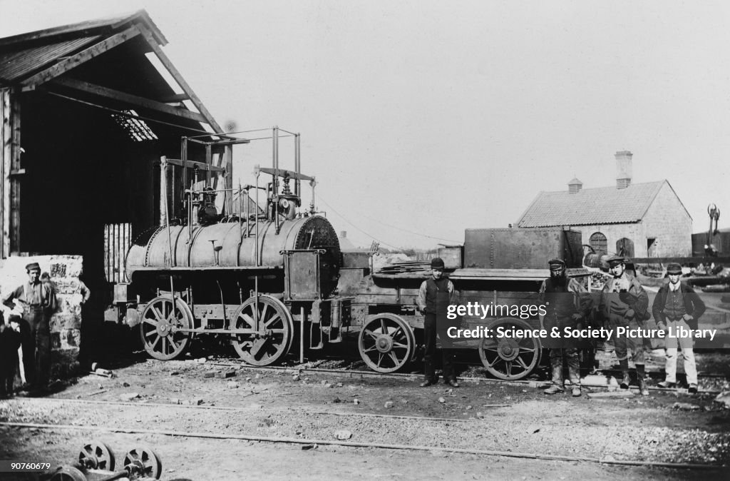 The Springwell Colliery Engine No 2, County Durham, 19th century.