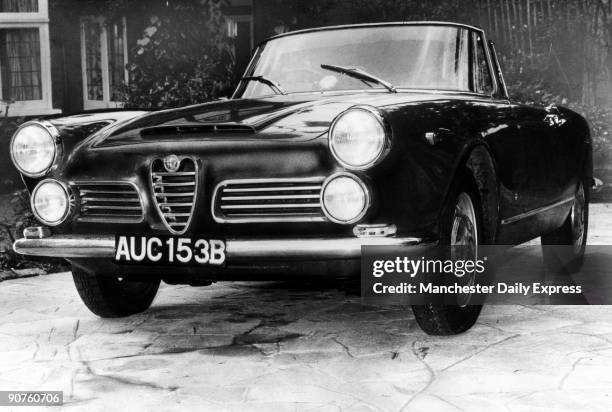 Alfa Romeo 2600 Spider, August 1964.