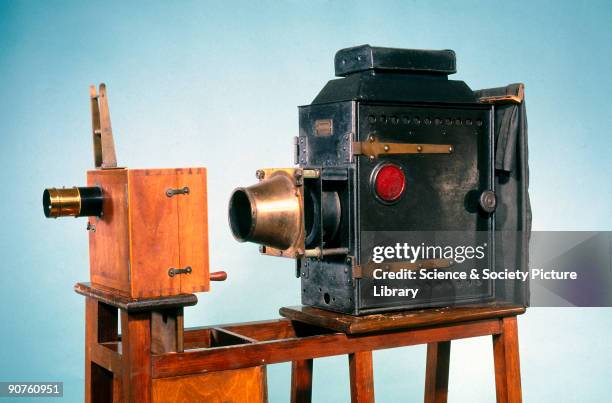 Louis and Auguste Lumiere were inspired by the appearance of Edison�s Kinetoscope in Paris in 1894 and set out to develop their own apparatus....