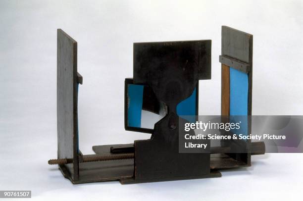 Reflecting stereoscope, 19th century., Nachrichtenfoto