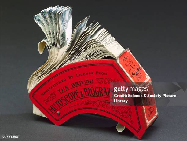 Invented by Robert W Paul's cameraman, Henry W Short, this was a small hand-held flip book device, using a lever to flip over separate pictures to...