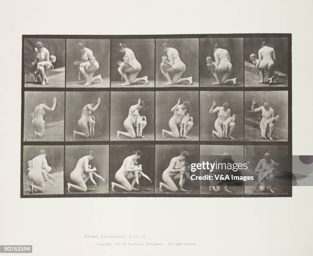 Photograph by Eadweard Muybridge .