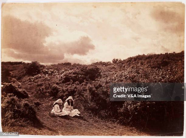 Photograph by Henry Peach Robinson , extremely influential in nineteenth century photography circles and recognised as the founder of the English...