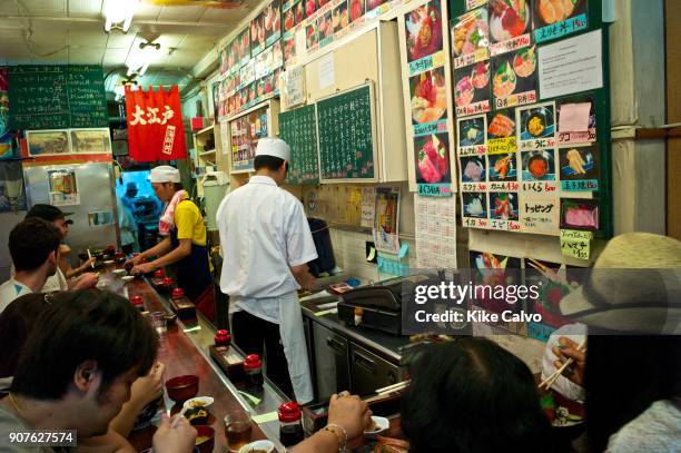 Tsukiji Market is the biggest wholesale fish and seafood market in the world and also one of the largest wholesale food markets of any kind....