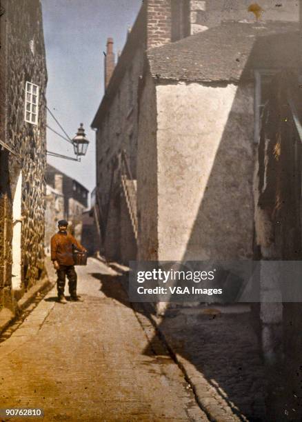 Autochrome by John Cimon Warburg . Warburg was able to devote his time wholeheartedly to photography because bad asthma stopped him from working in a...