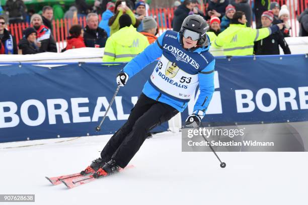 Armin Assinger takes part in the KitzCharityTrophy on January 20, 2018 in Kitzbuehel, Austria.