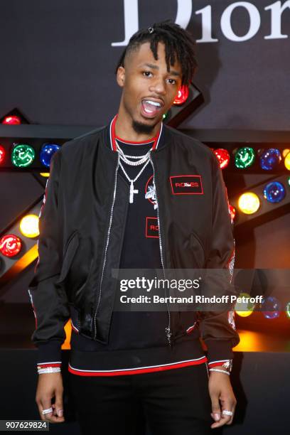 Producer Metro Boomin attends the Dior Homme Menswear Fall/Winter 2018-2019 show as part of Paris Fashion Week on January 20, 2018 in Paris, France.