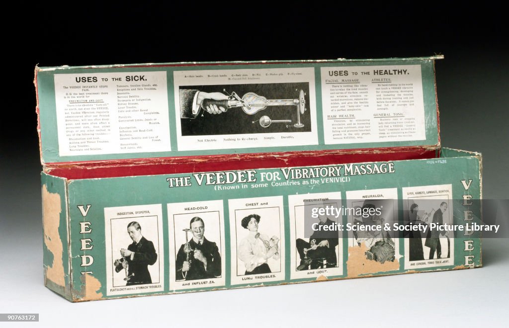 �Veedee� vibratory massager, German, 1901-1930.