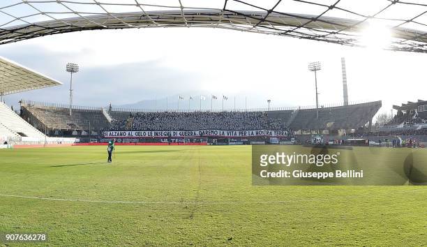 General view of Stadio Cino e Lillo Del Duca prior the serie B match between Ascoli Picchio and AS Cittadella at Stadio Cino e Lillo Del Duca on...