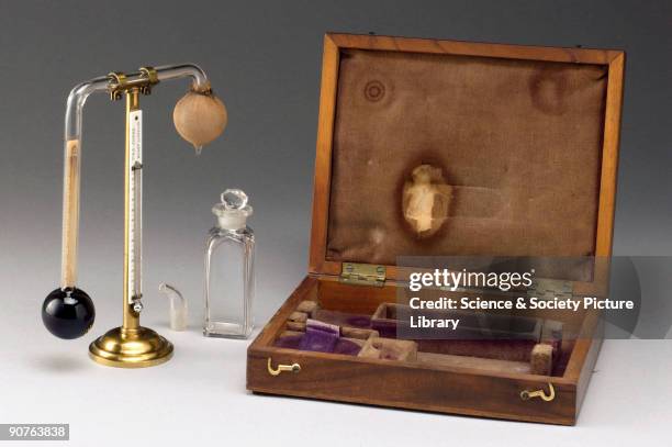 John Frederic Daniell was a Professor of Chemistry at King's College, London when he invented a new type of hygrometer - an instrument for measuring...