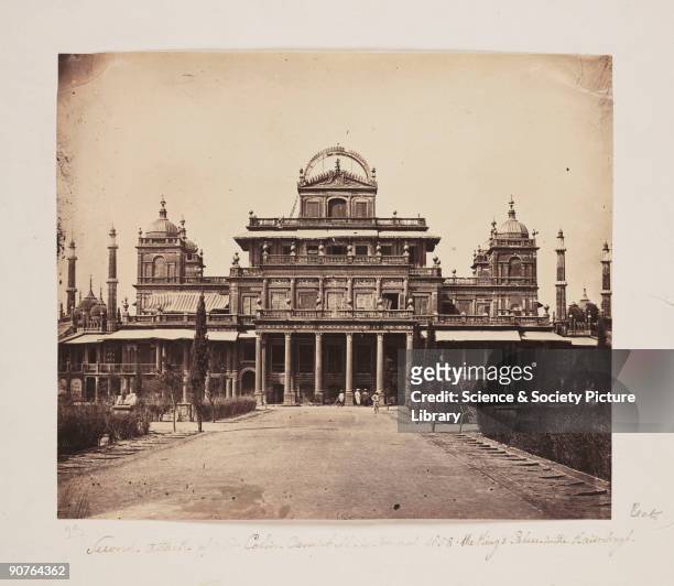 Photograph by Felice Beato. The Kaiser Bagh palace was built between 1848 and 1850 for Nawab Wajid Ali Shah . It was sacked and largely destroyed...