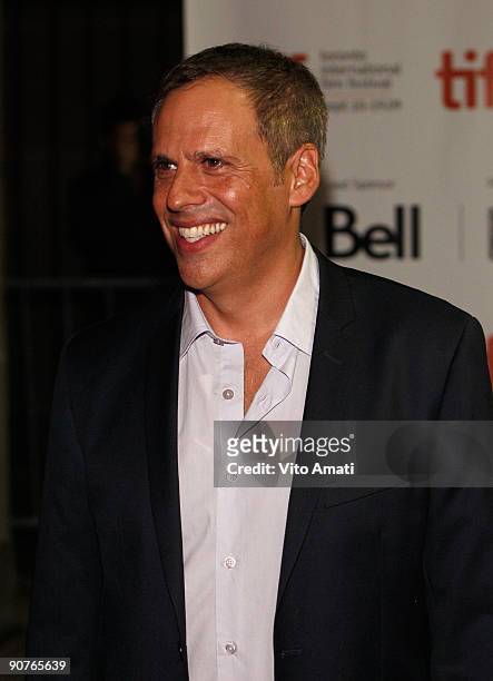 Actor Josh Pais attends the "Leaves Of Grass" Premiere held at the Ryerson Theatre during the 2009 Toronto International Film Festival on September...