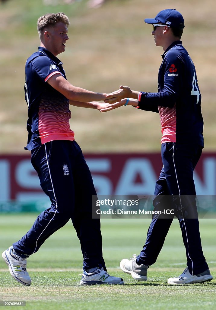 ICC U19 Cricket World Cup - England v Canada