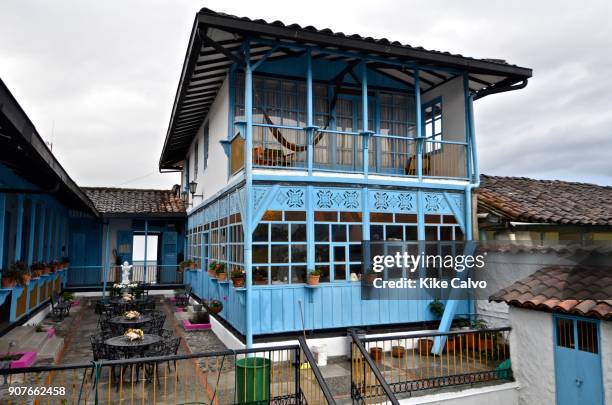 The town of Filandia, currently known as 'La Colina Iluminada de los Andes' . It has some of the best-preserved traditional architecture in the...