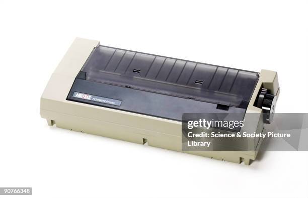 Printer for the Amstrad PCW 8512 word processor.