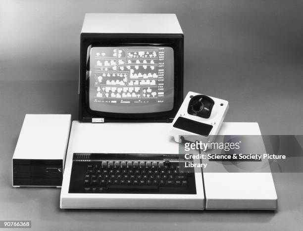 The BBC Micro computer with second processor , disk drive and Bitstik . The Acorn Bitstik System - professional graphics on the BBC Micro.