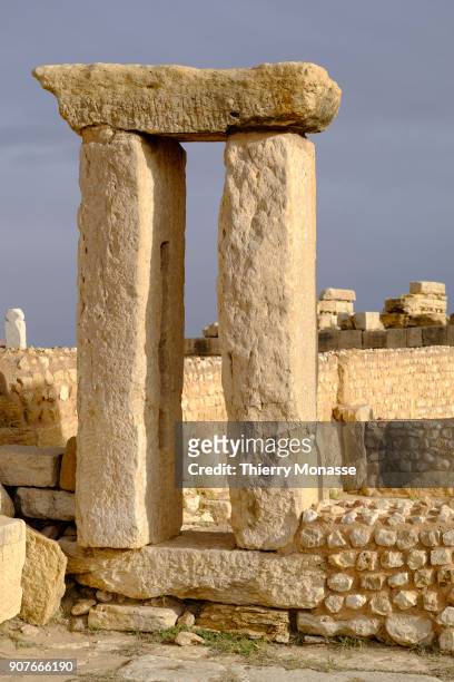 The archaeological site of Sbeïtla contains the best preserved Roman forum temples in Tunisia. The city was founded by the Romans, under the Flavian...