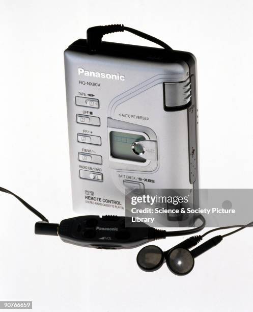 This Panasonic RQ-NX60V headphone cassette stereo features a compact aluminium body with a feather touch design, a one battery operation system...