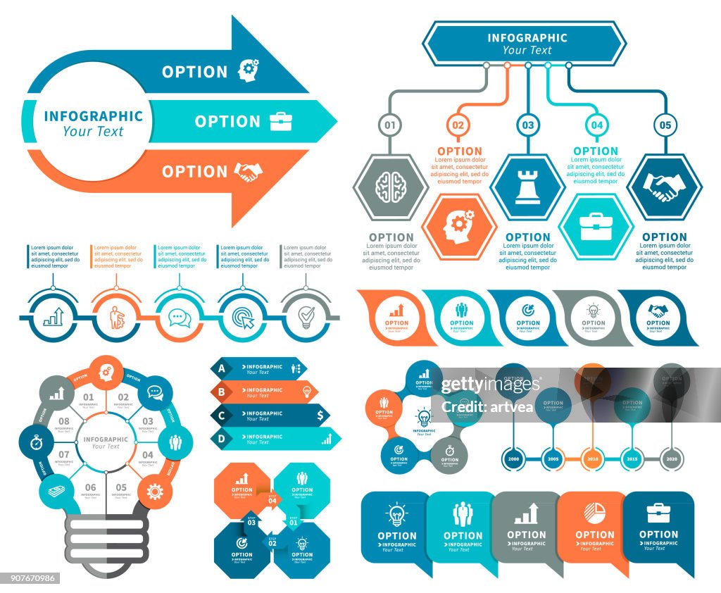 Infografik-Elemente 