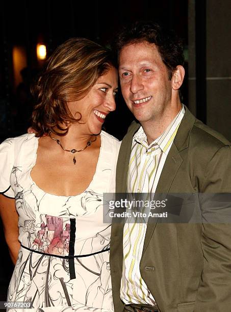 Director/Actor Tim Blake Nelson and Guest attend the "Leaves Of Grass" Premiere held at the Ryerson Theatre during the 2009 Toronto International...