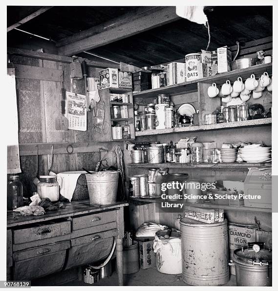 Corner of the Dazey Kitchen, USA, 1939.