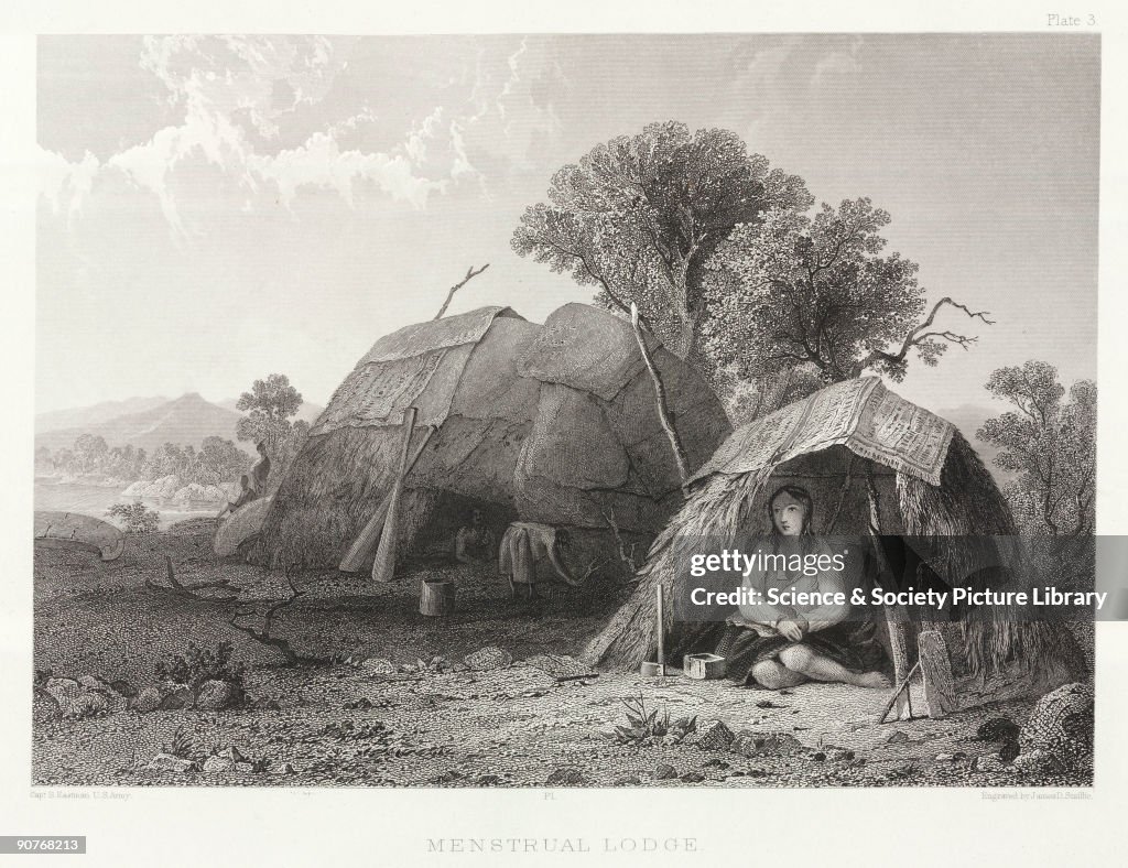 �Menstrual Lodge�, North America, 1853.